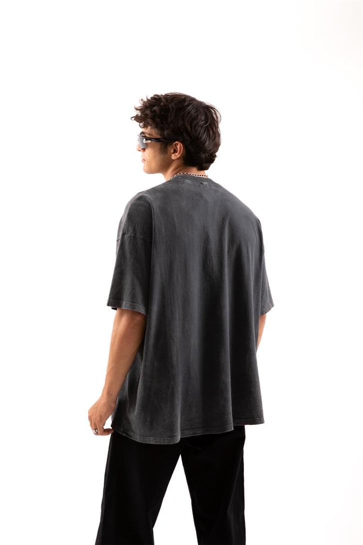 Butterfly Official Baskılı Oversize Tişört