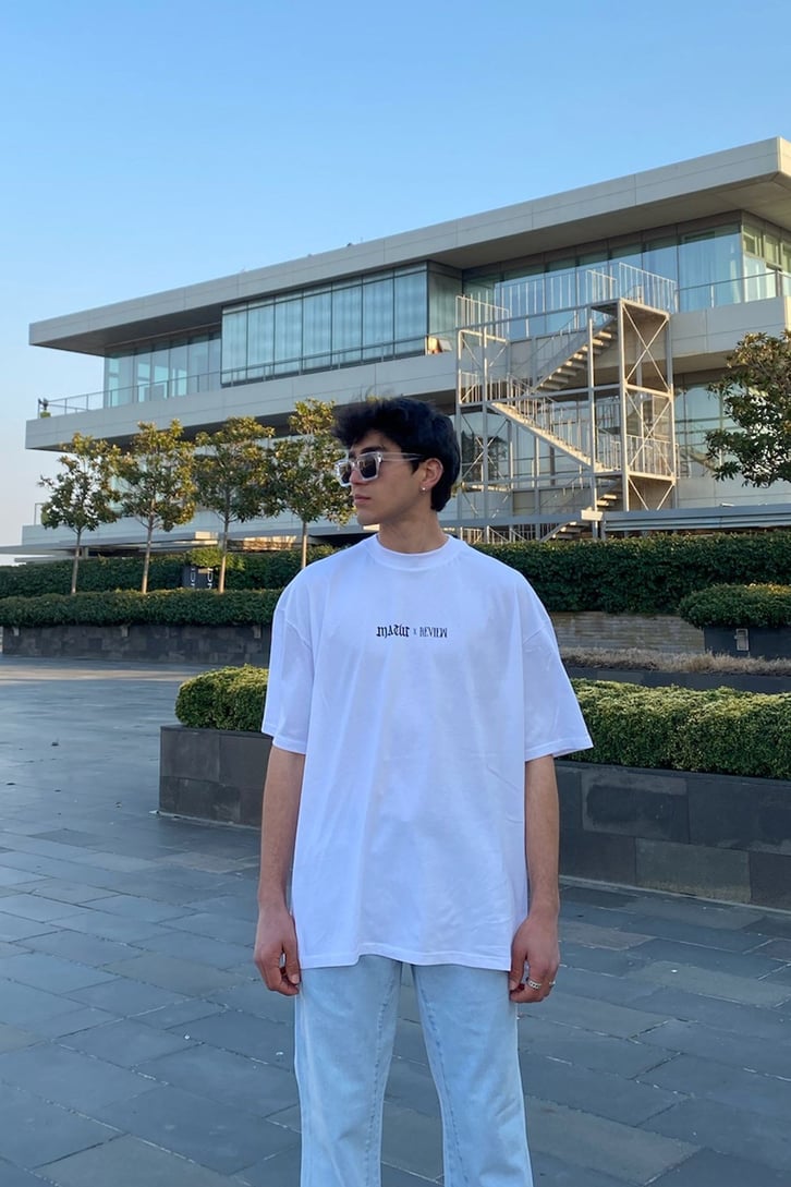 Butterfly Oversize Printed Tee