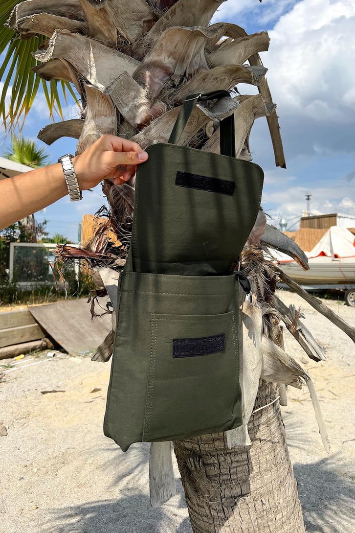 Canvas Messenger Çanta