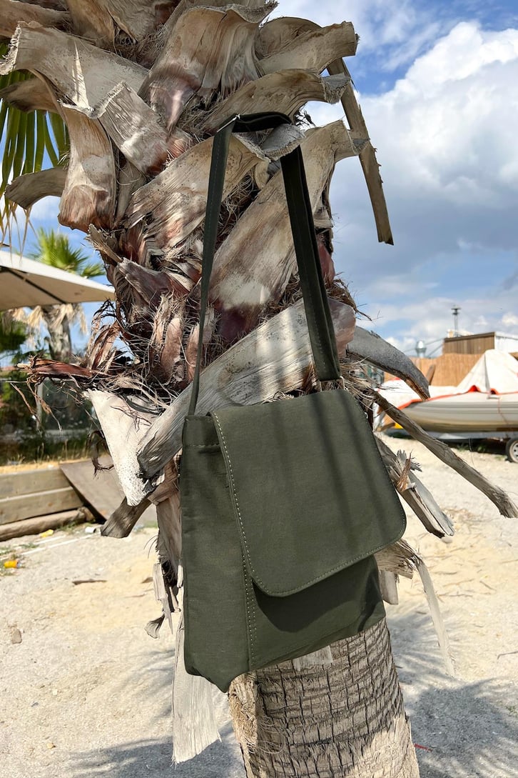 Canvas Messenger Çanta