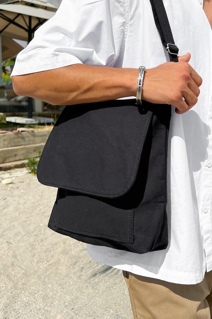 Canvas Messenger Çanta