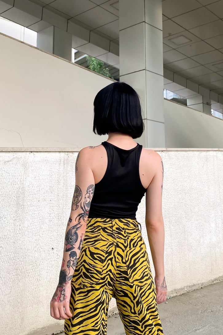 Çapraz Askılı Crop