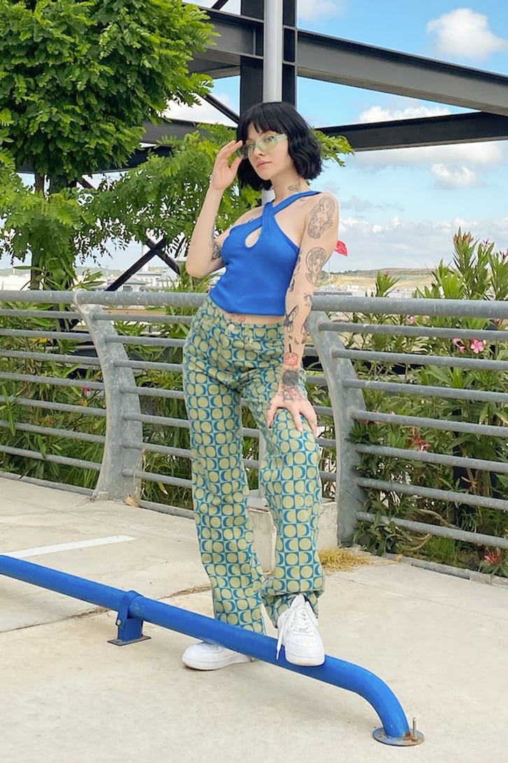 Çapraz Askılı Crop