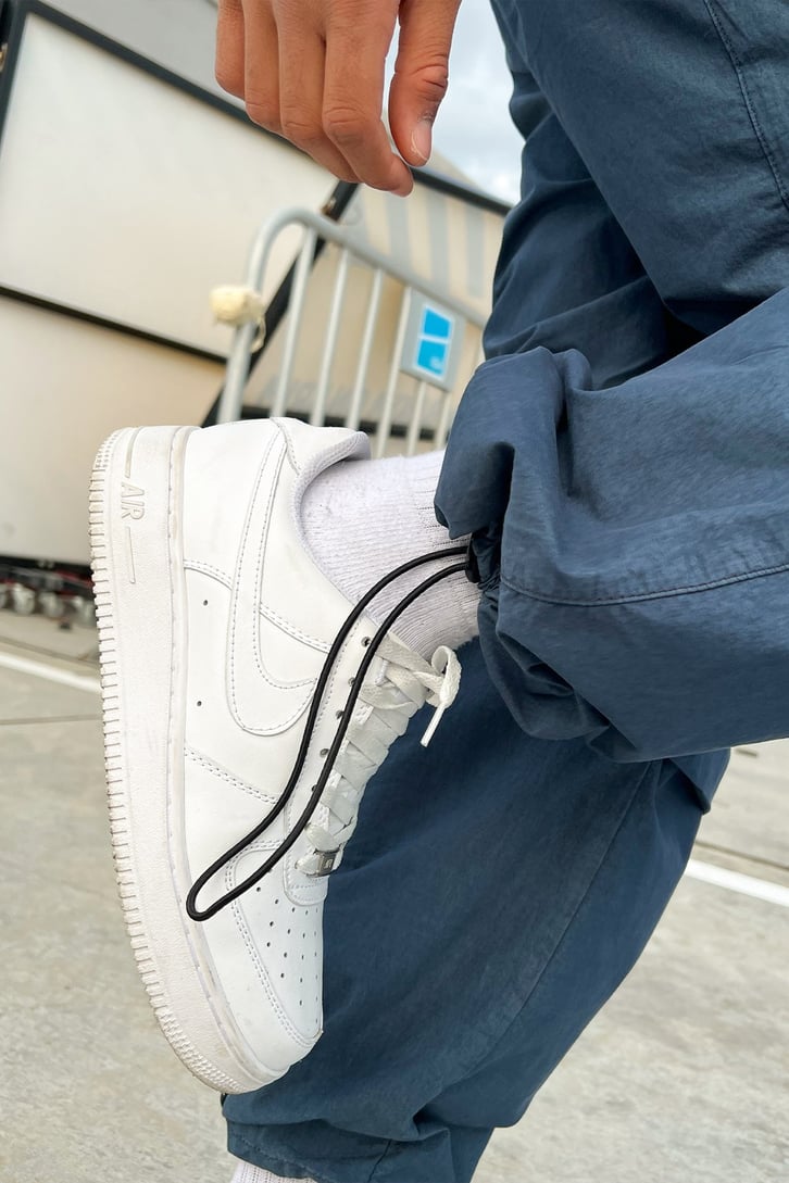 Cargo Pocket Lacivert Baggy Pantolon