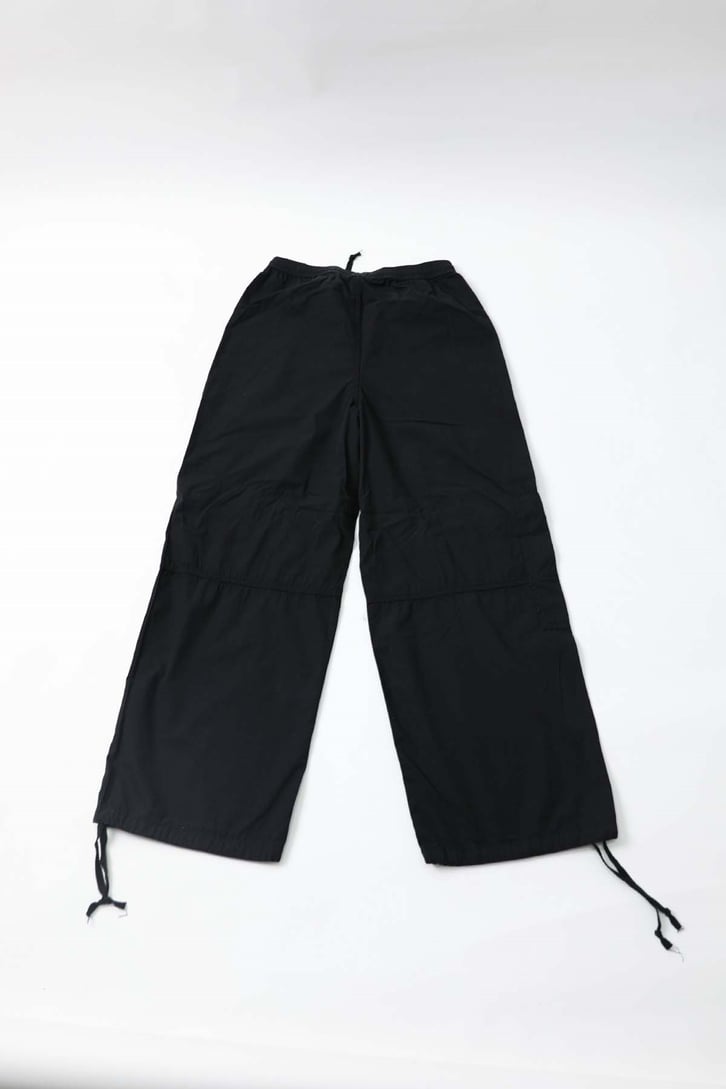 Cargo Pocket Siyah Pantolon