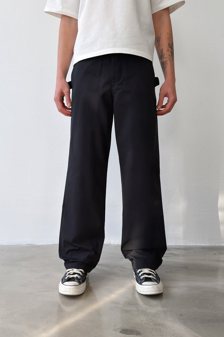 Casual Regular Fit Paraşüt Kumaş Pantolon