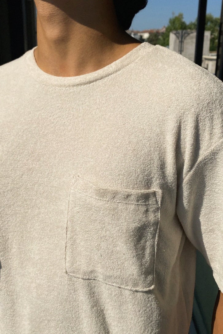 Cep Detay Basic Oversize Tshirt