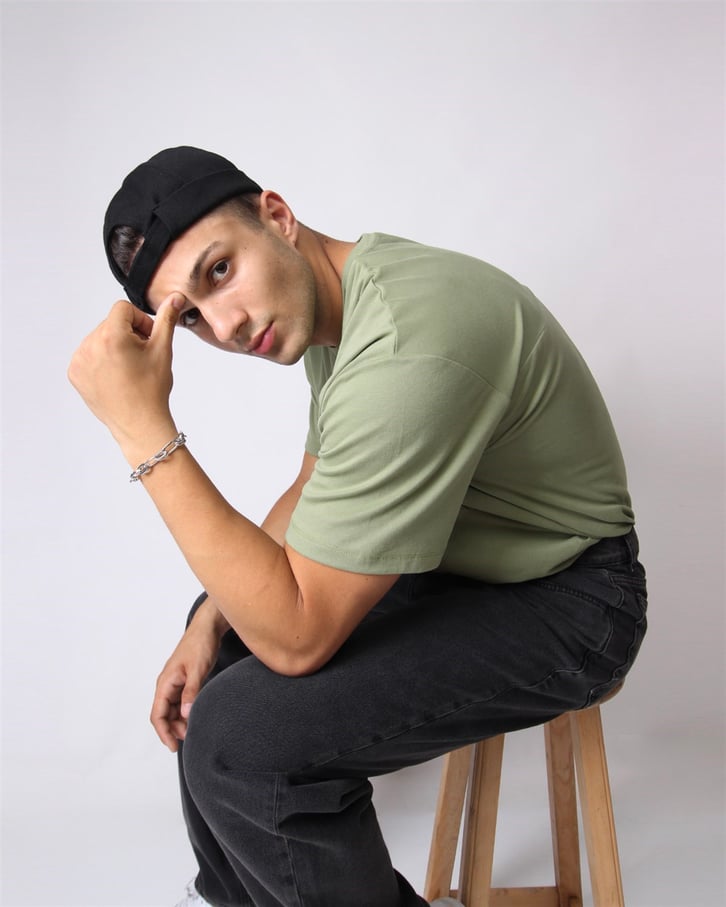 CEP DETAY OVERSIZE BASIC TSHIRT