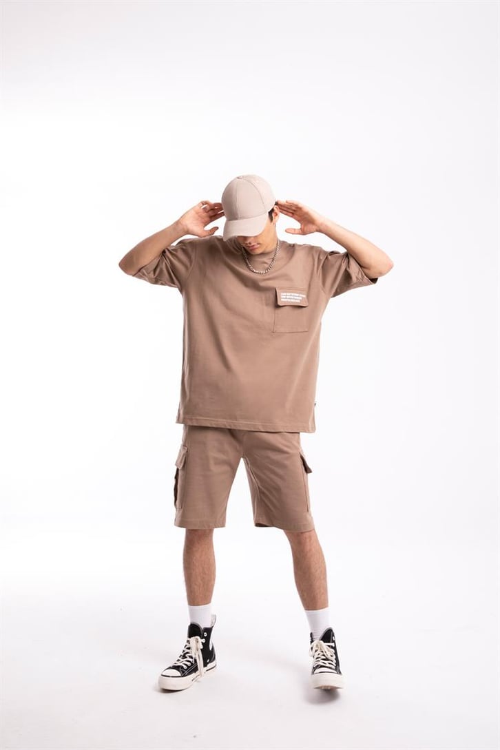 Cep Detaylı  Oversize Takım