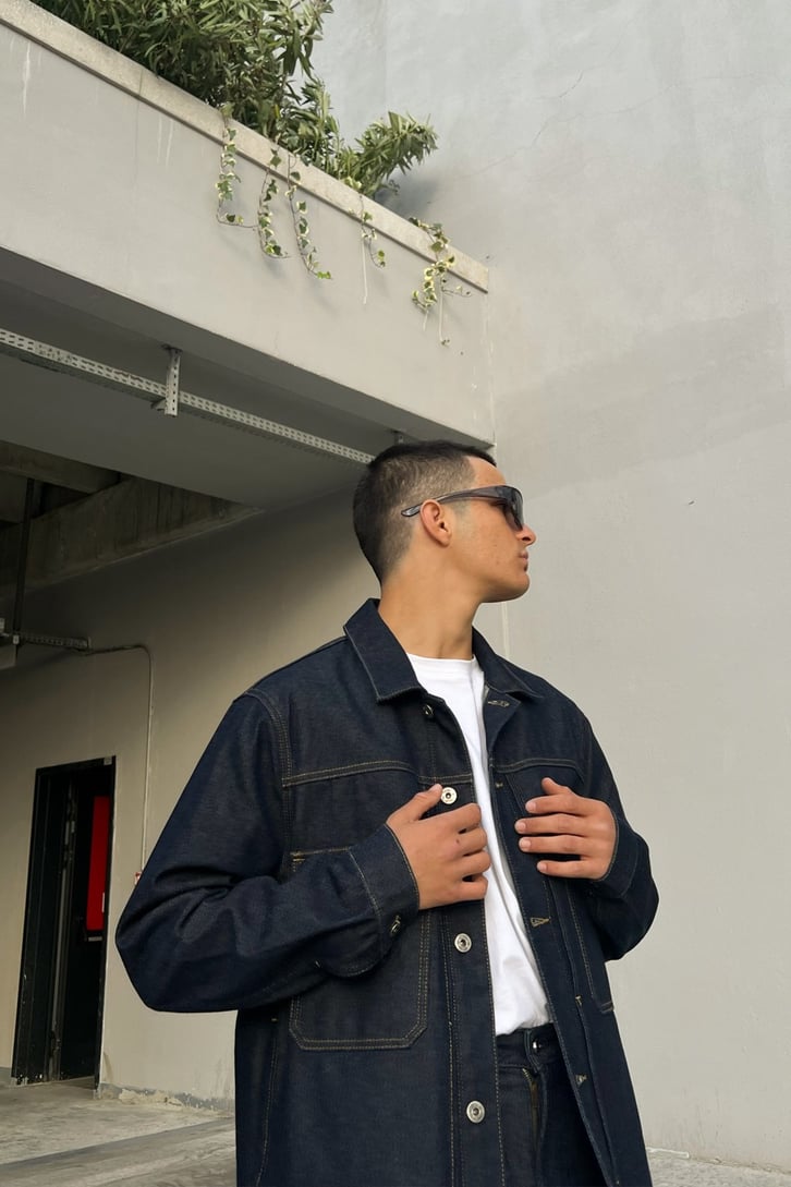 Cepli Basic Lacivert Kot Ceket