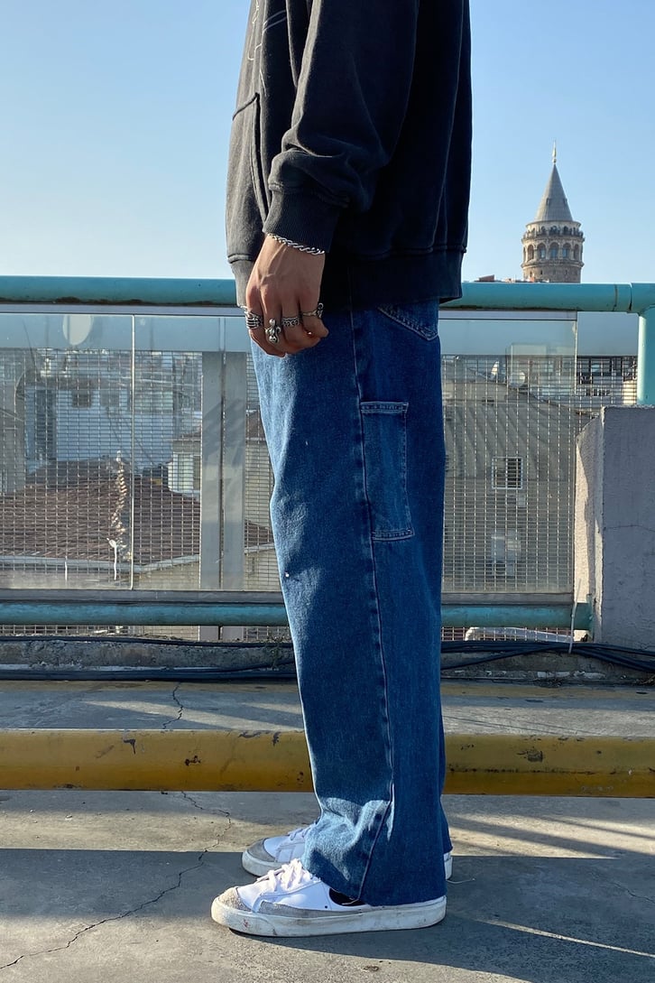 CEPLİ LOSSE FIT JEAN