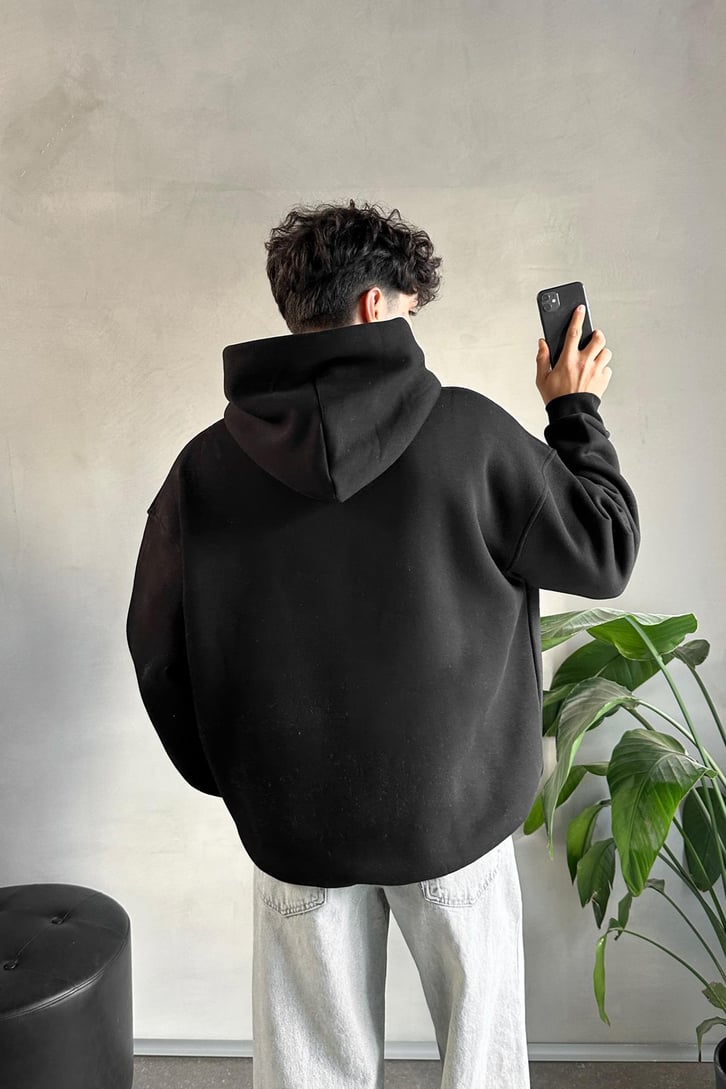 Champ Mood Baskılı Hoodie