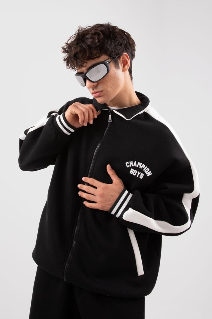 Champion Boys Baskılı Yeşil Eşofman Takımı