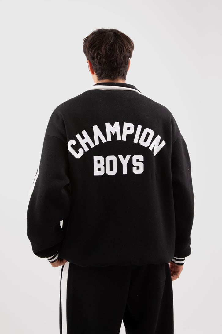 Champion Boys Baskılı Yeşil Eşofman Takımı