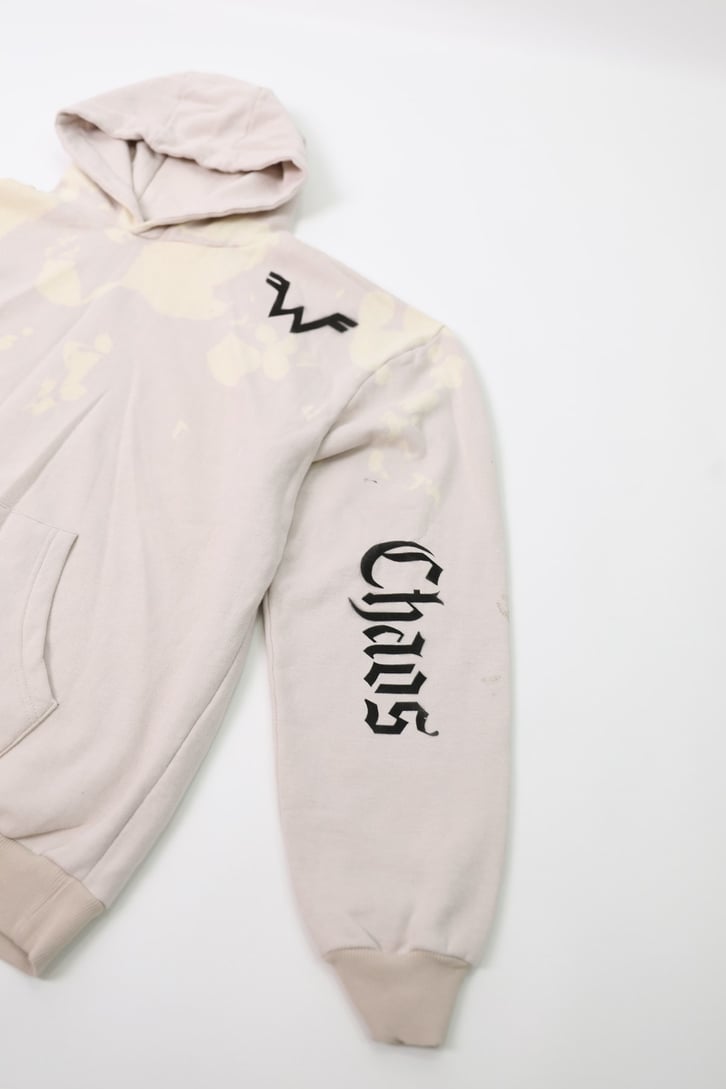 Chaos Batik Desen Oversize Sweatshirt