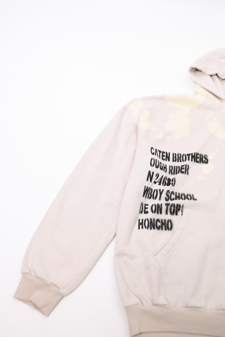 Chaos Batik Desen Oversize Sweatshirt