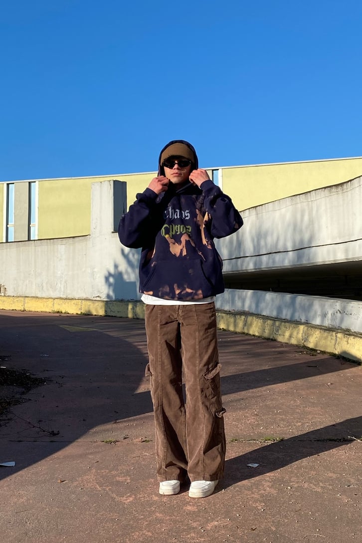 Chaos in Chaos Oversize Tie-Dye Premium Hoodie