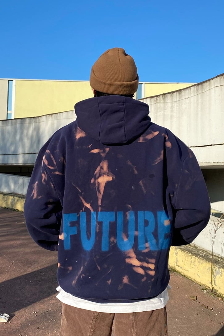 Chaos in Chaos Oversize Tie-Dye Premium Hoodie