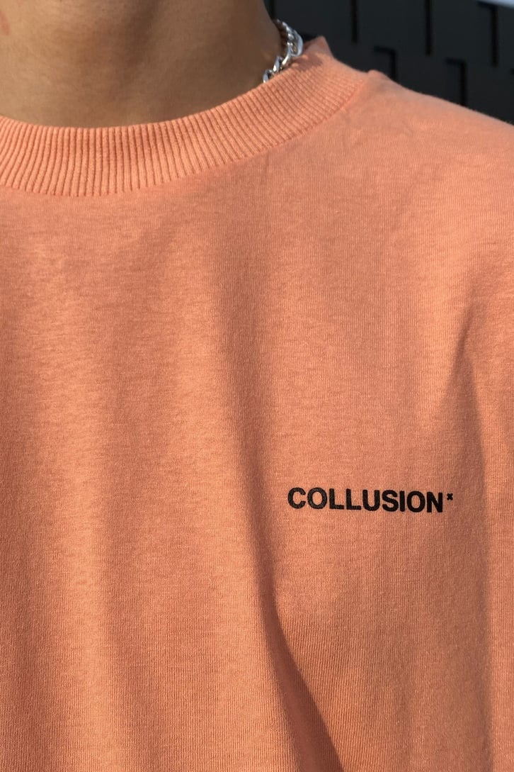 Chest Logo Oversize Basic Tee