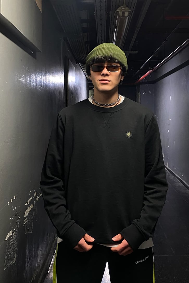 Chest Logo Regular Fit Sweatshirt