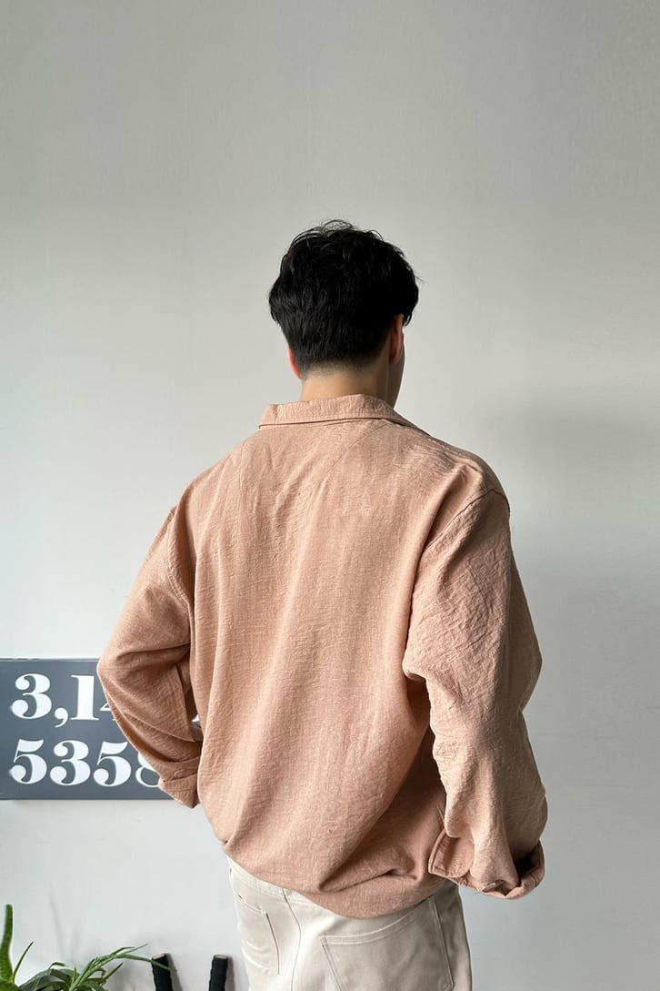 Chill Cozy Relax Fit Vizon Gömlek