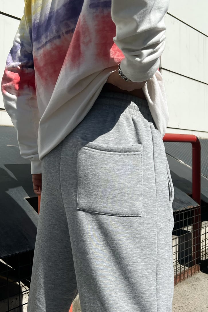 Çıtçıt Detay Gri Eşofman Altı