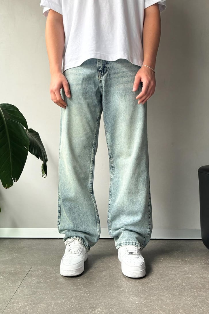 Çizgi Detay Baggy Jean