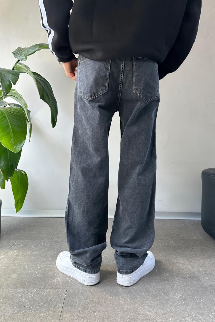 Çizgi Detaylı Regular Jean