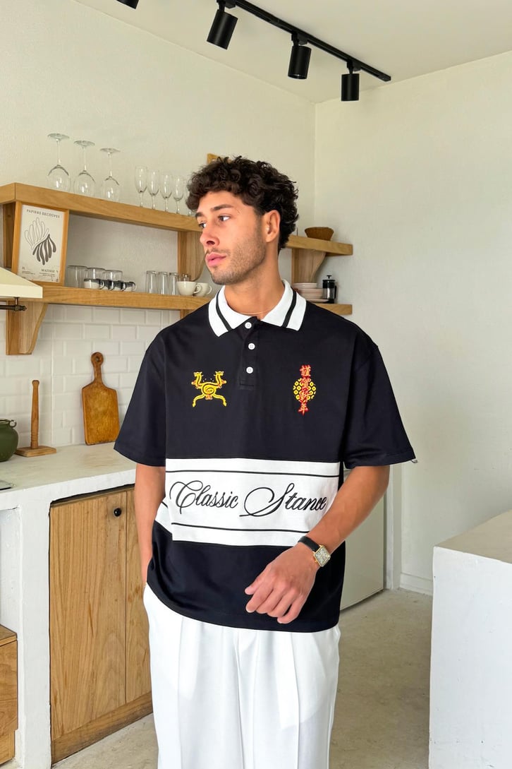 Classic Stance Ara Biyeli Polo Yaka Tişört