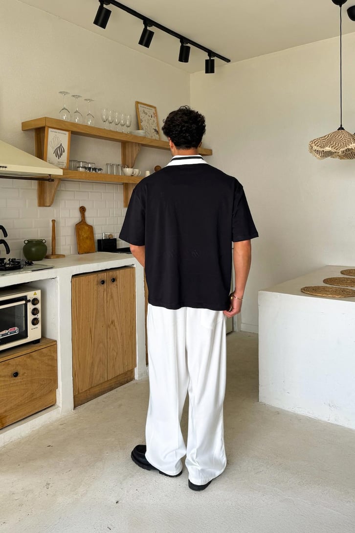 Classic Stance Ara Biyeli Polo Yaka Tişört