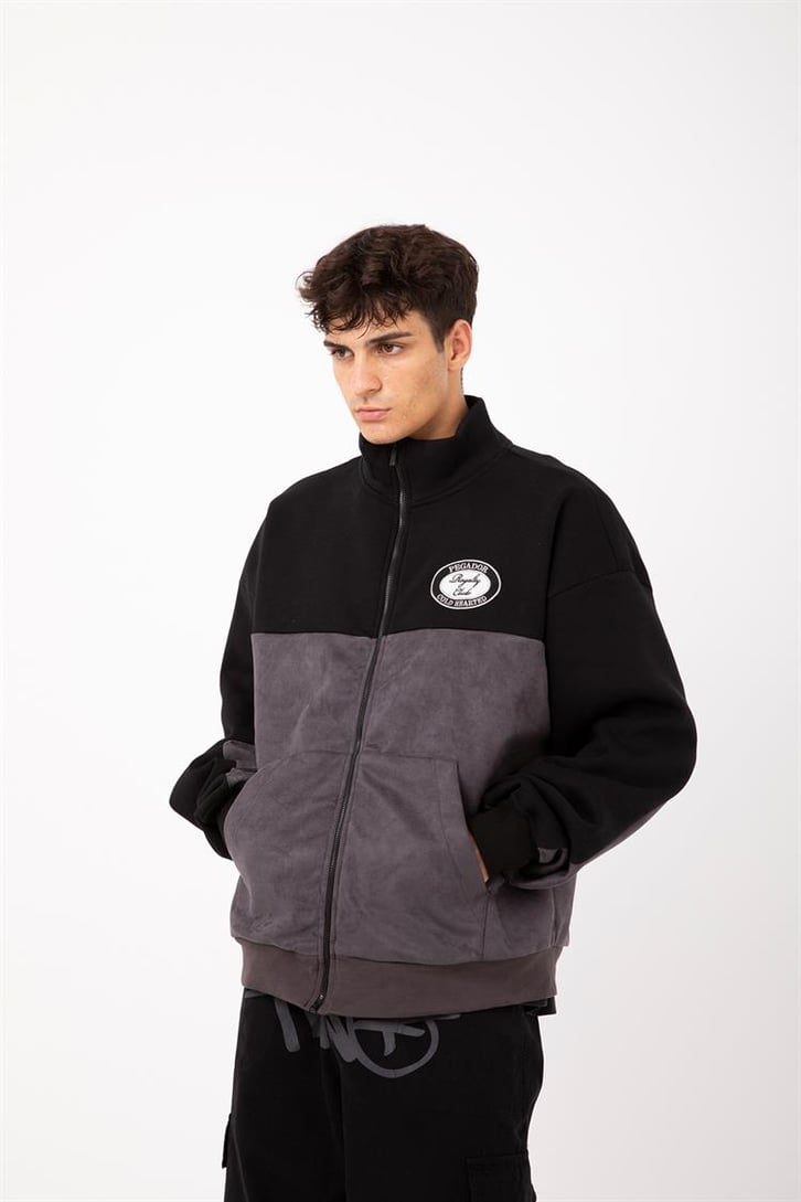 Cold Hearted Patch Detaylı Zip Ceket