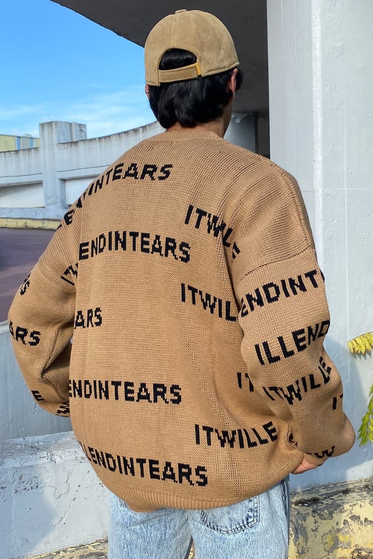 Color Block Collage Style Oversize Hoodie