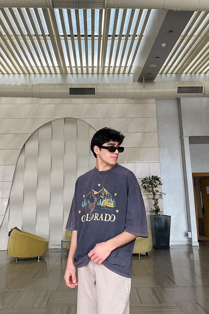 Colorado Printed Oversize Tshirt