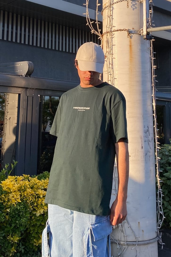 Colorful Baskılı Oversize Tshirt