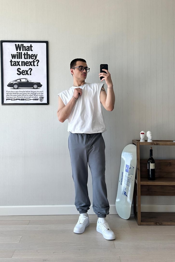 Comfort Fit Jogger Eşofman Altı