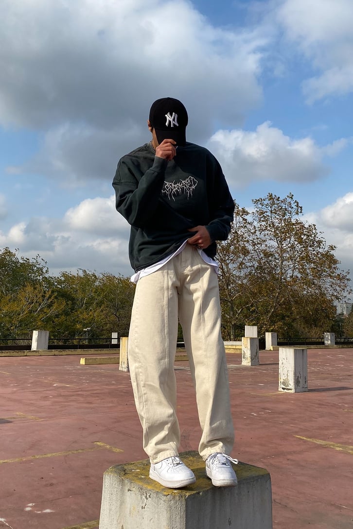 Condemned Oversize Washed Sweatshirt