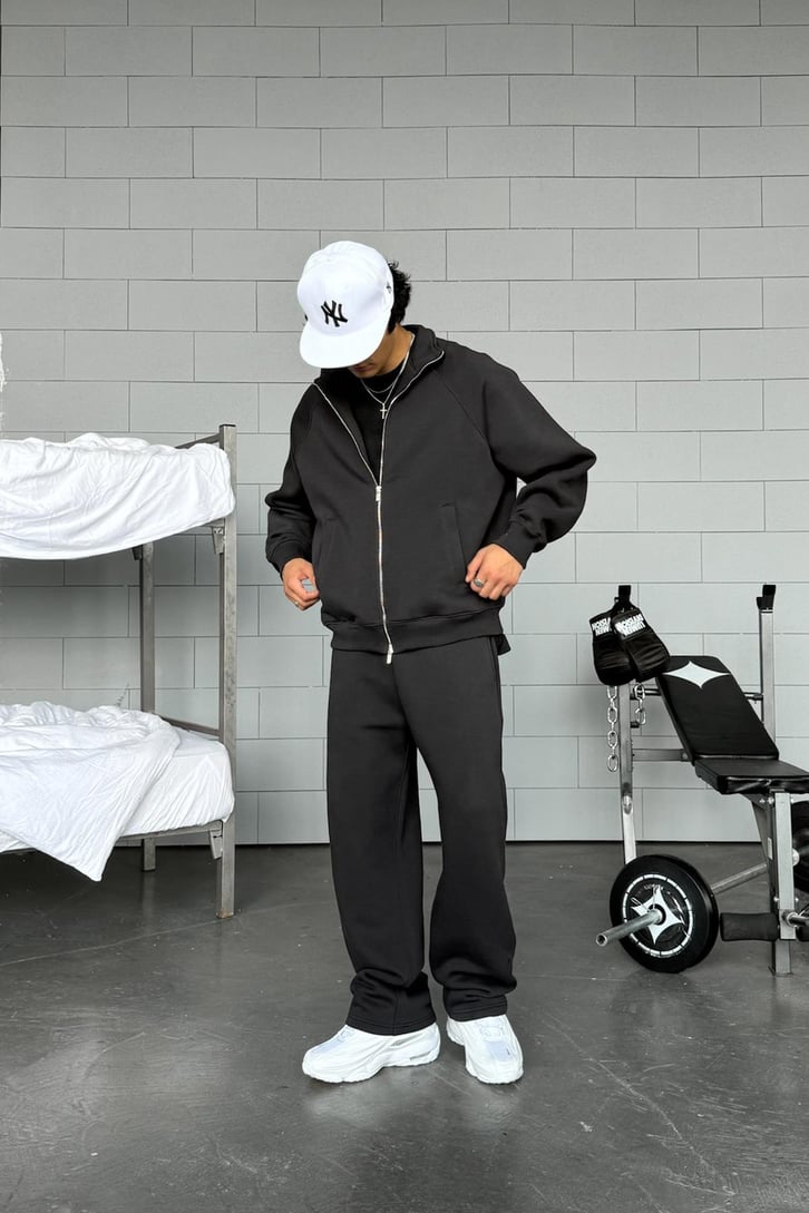 Cozy Track Zip Sweatshirt