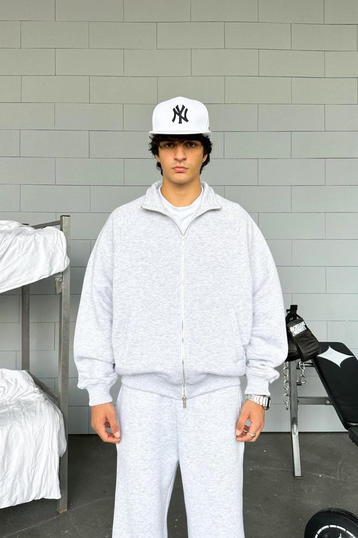 Cozy Track Zip Sweatshirt