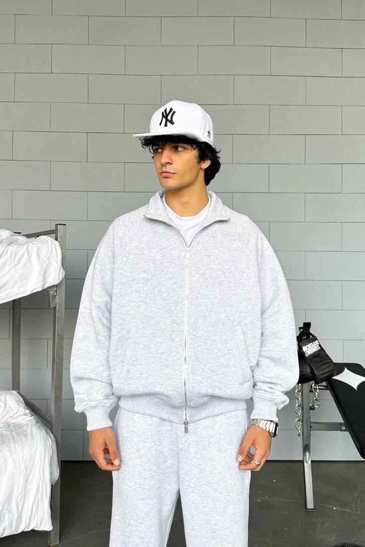 Cozy Track Zip Sweatshirt