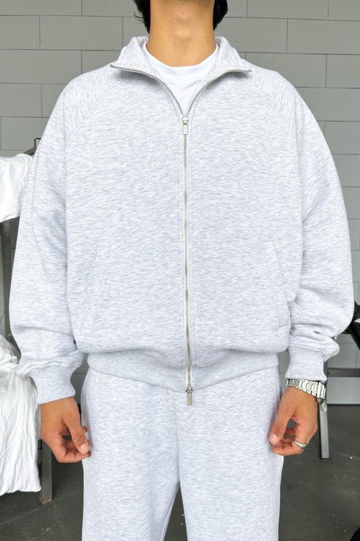 Cozy Track Zip Sweatshirt