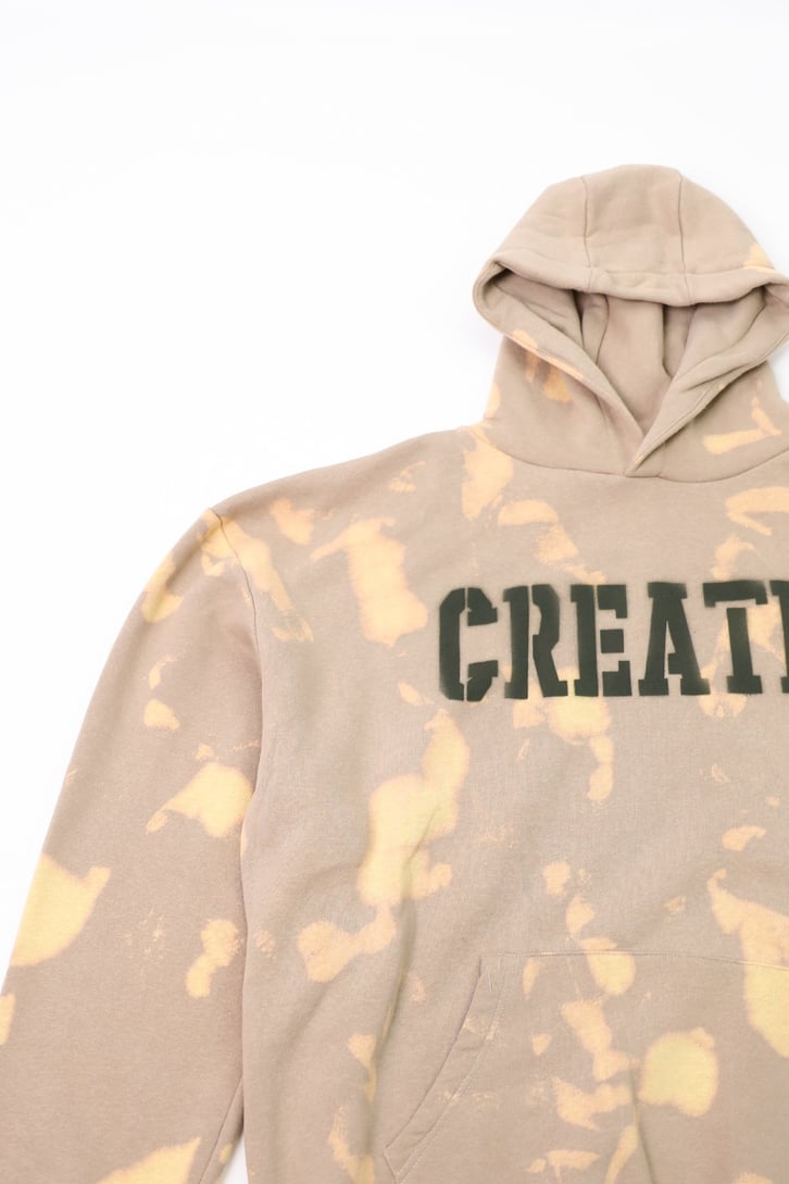 Creati Baskılı Batik Desen Oversize Sweatshirt