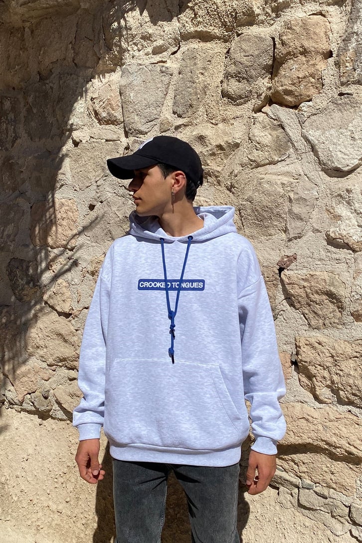 CROOKED TONGUES BASKILI OVERSIZE HOODIE