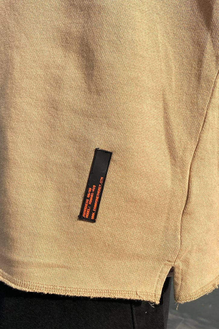 Cut Details Oversize Cut Tee