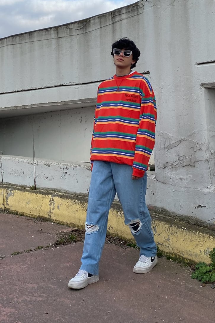 Cut Leg Oversize Premium Losse Fit Jean