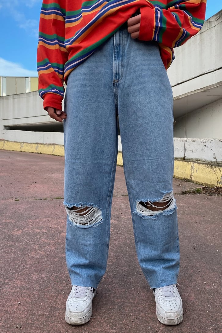 Cut Leg Oversize Premium Losse Fit Jean