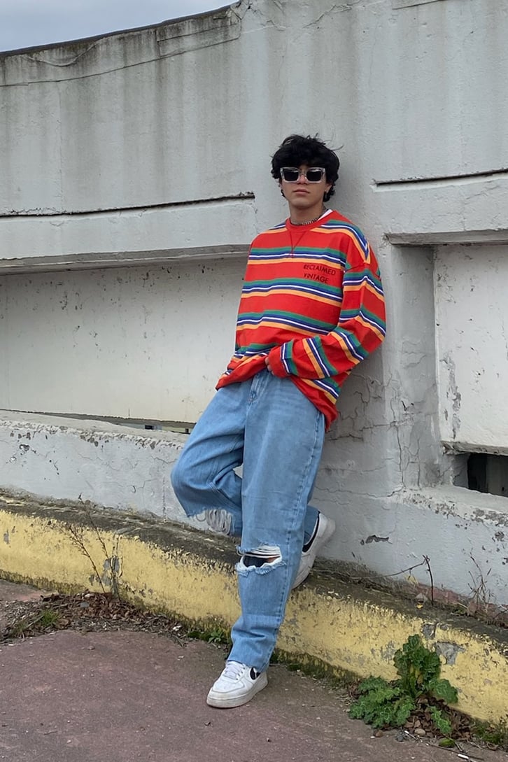 Cut Leg Oversize Premium Losse Fit Jean