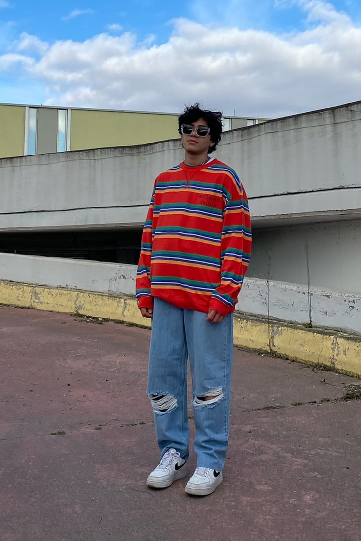 Cut Leg Oversize Premium Losse Fit Jean