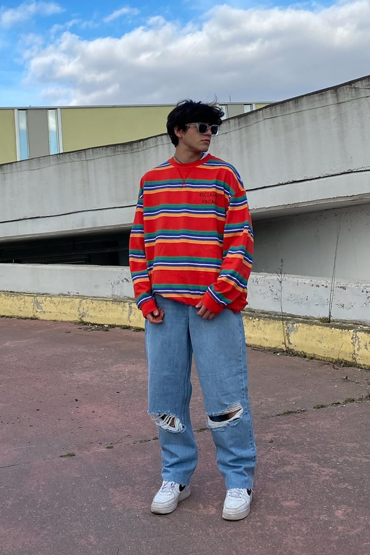 Cut Leg Oversize Premium Losse Fit Jean