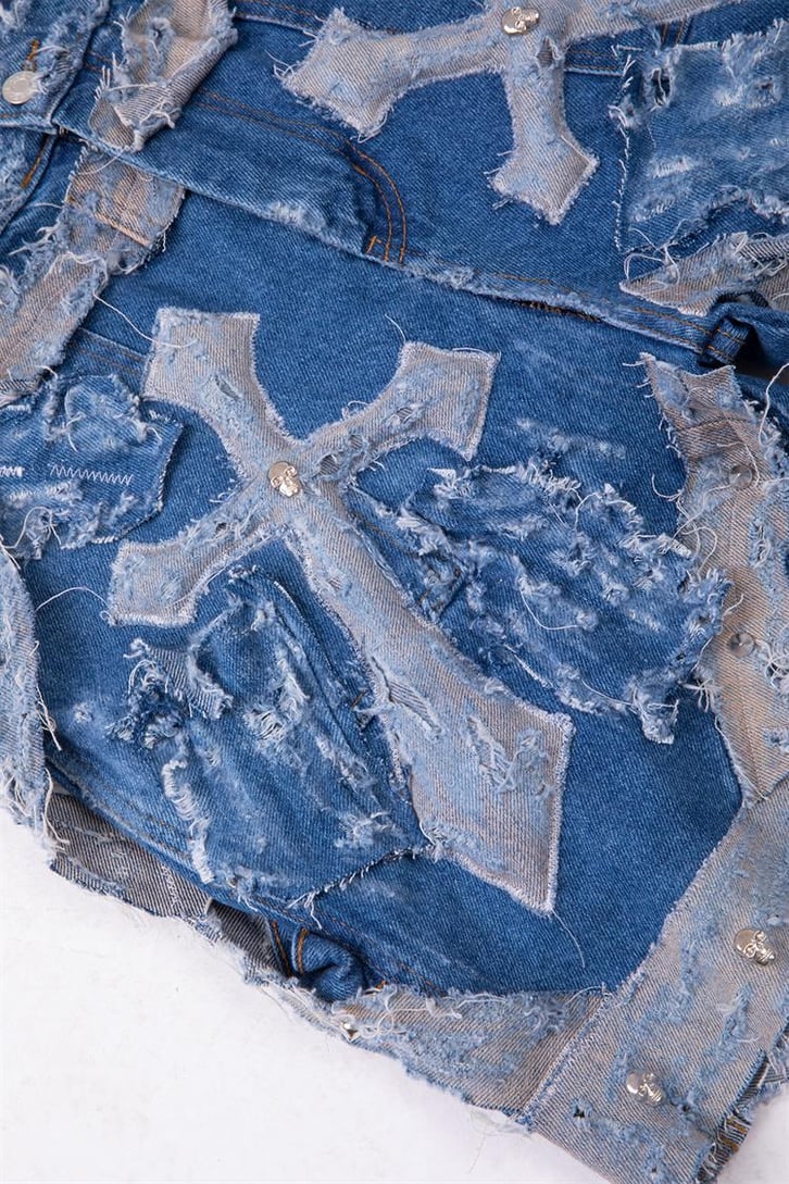 D.P Crucifix Custom Short