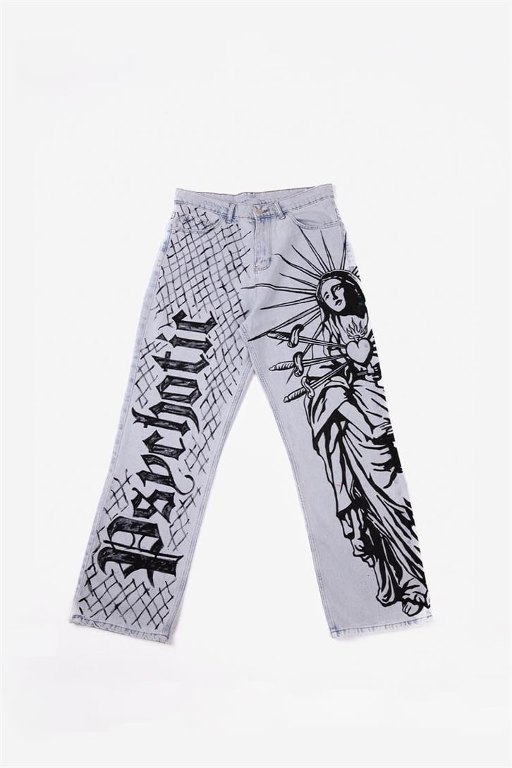 Dagger Statue Custom Pants